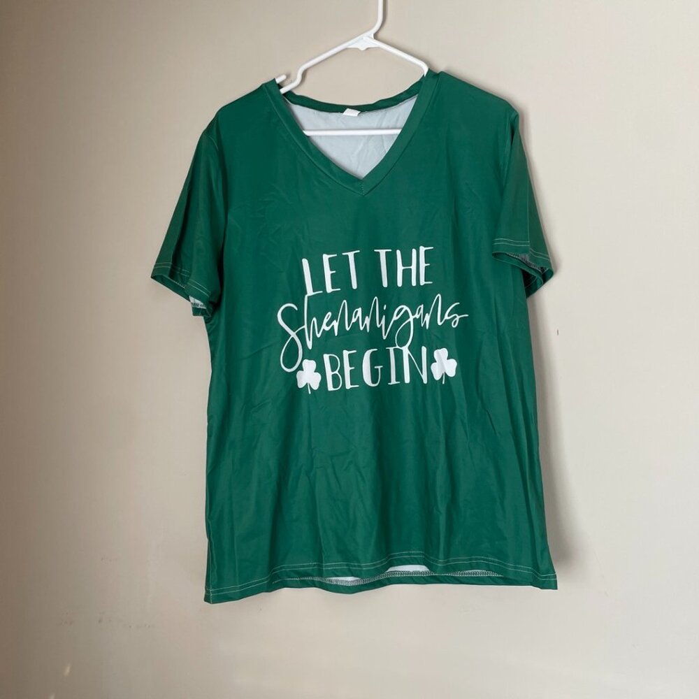 Let the Shenanigans Begin St. Patrick’s Day Tee